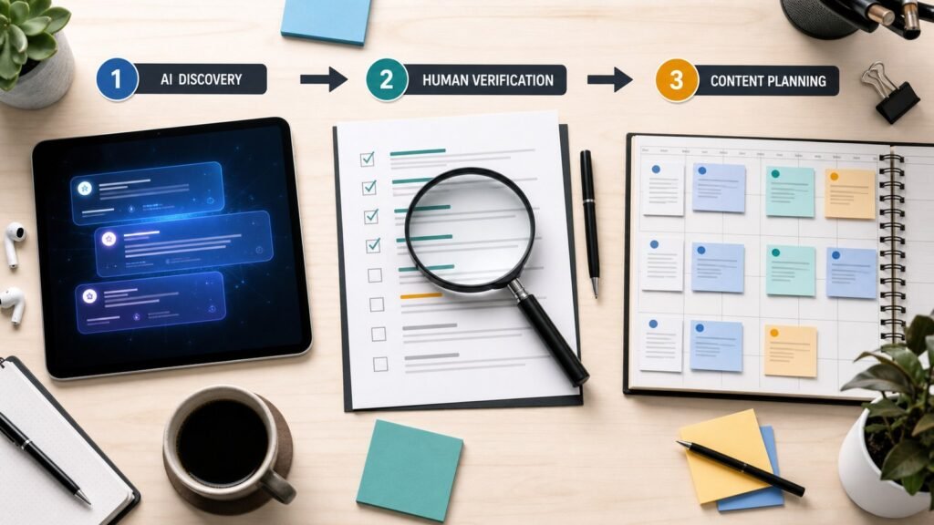 article 02 ai affiliate research workflow