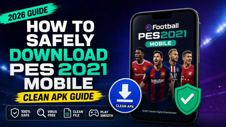 PES 2021 Mobile APK search results full of mirror sites