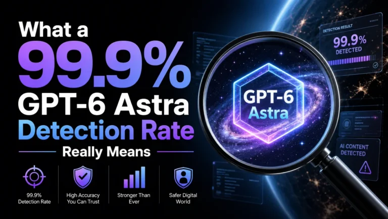 gpt 6 astra ai detection benchmark showing 999 of 1,000 samples flagged