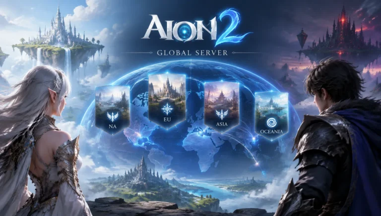 AION 2 Global Server Guide: Choose Your Region Before You Create a Character