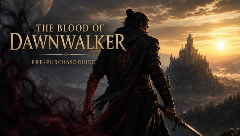 Vampire form combat screenshot in The Blood of Dawnwalker